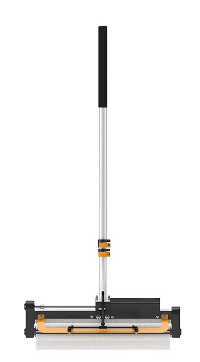 7.5m mains-powered solar panel roller brush with 60cm roller and telescopic aluminium pole